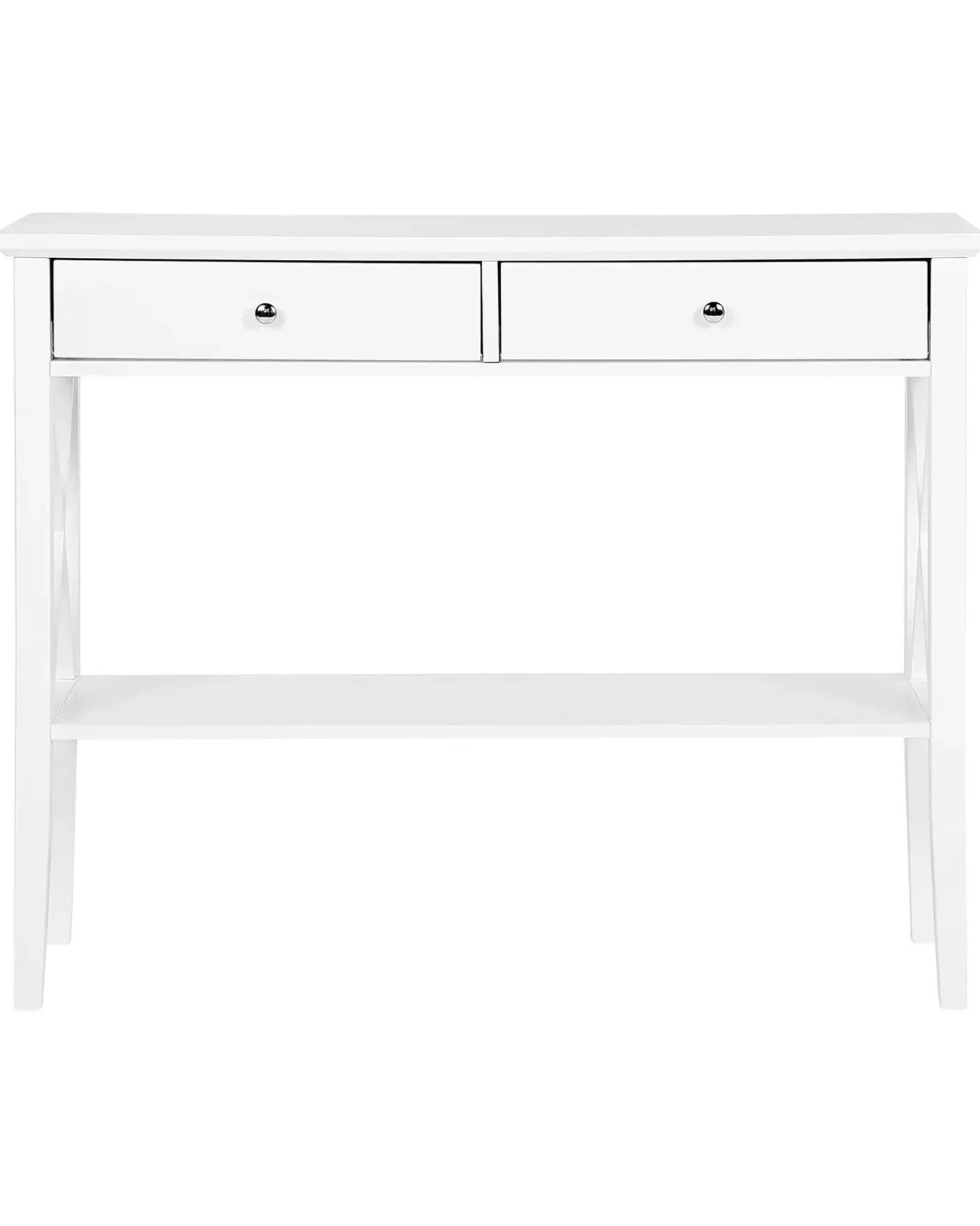 Tavolino consolle AVENUE Bianco