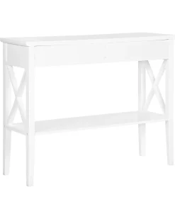 Tavolino consolle AVENUE Bianco
