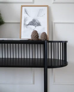 Tavolino consolle BIRSON Nero
