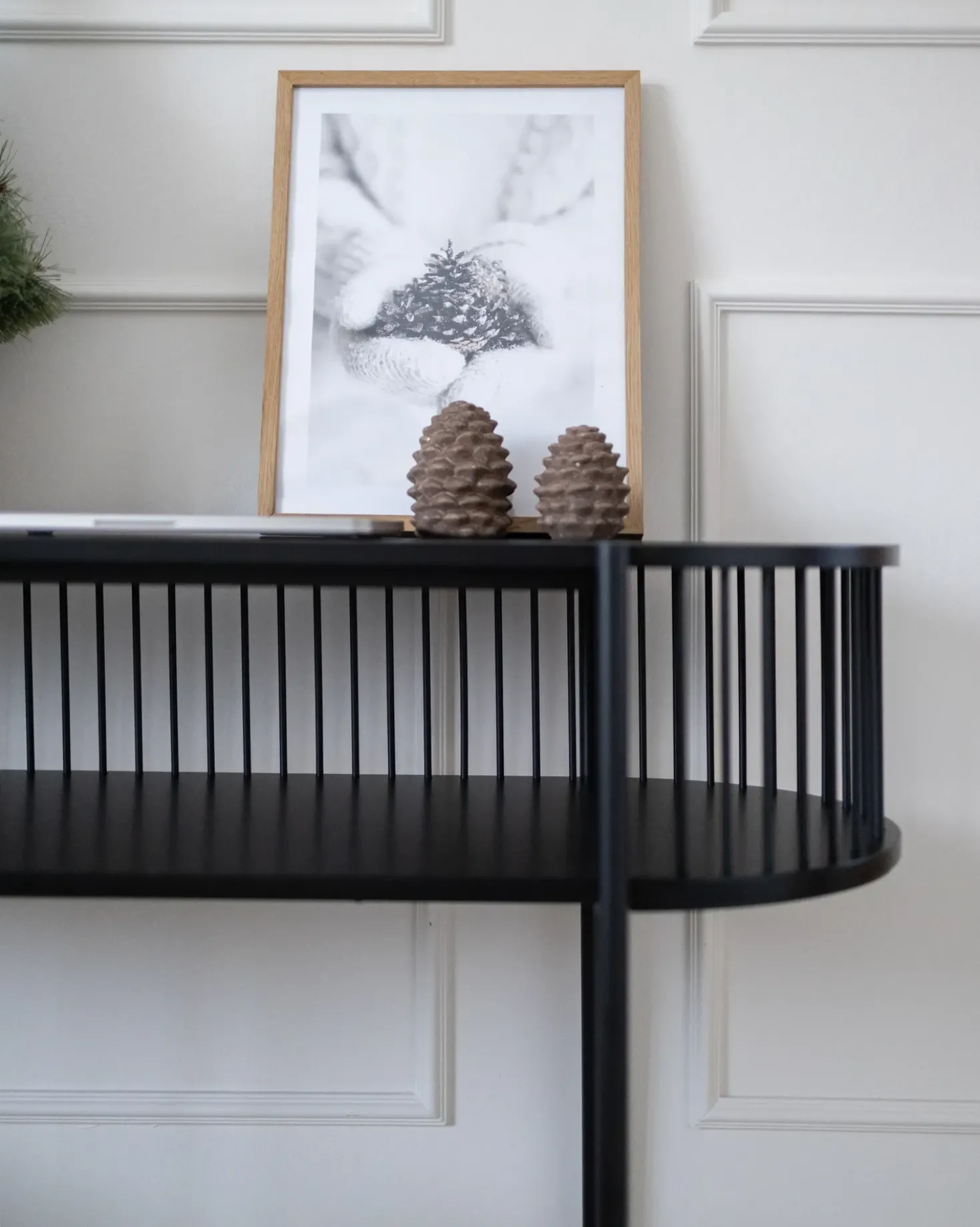 Tavolino consolle BIRSON Nero