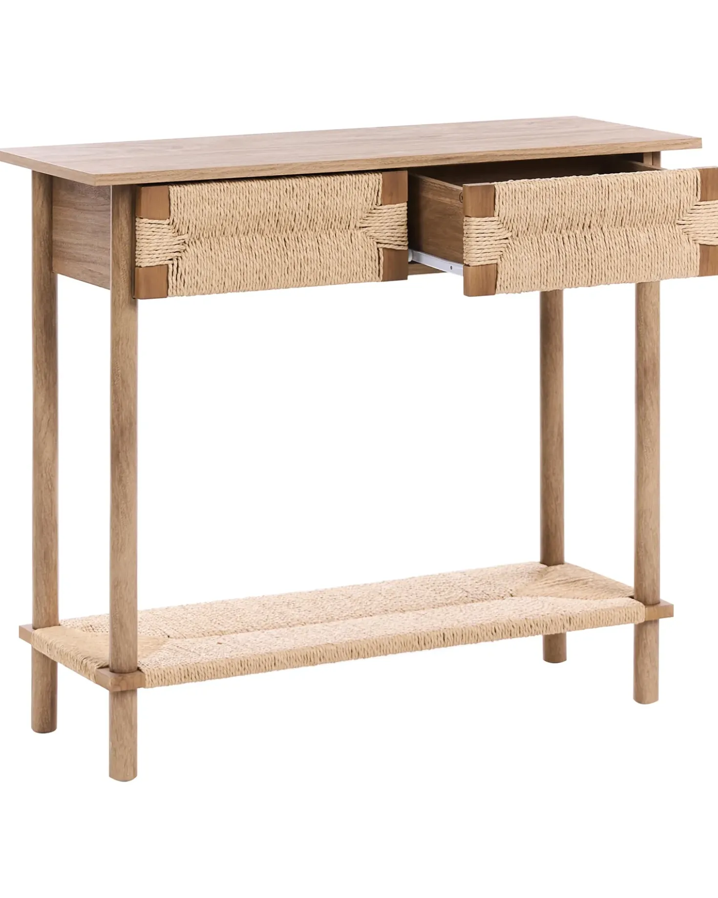 Tavolino consolle BONDI Marrone chiaro