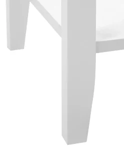 Tavolino consolle GALVA Bianco