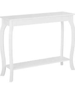 Tavolino consolle HARTFORD Bianco
