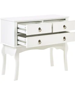 Tavolino consolle LAMAR Bianco