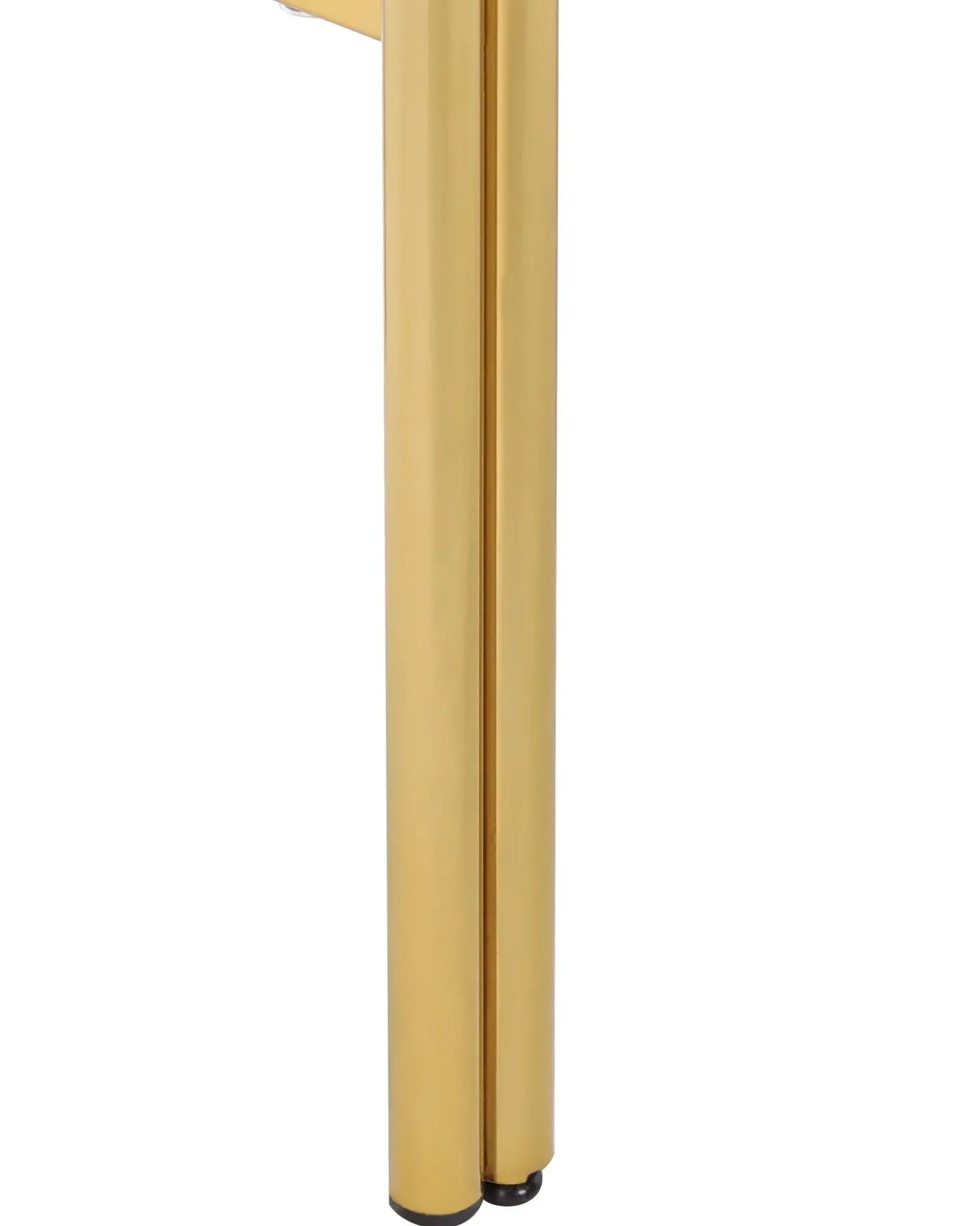 Tavolino consolle LOVELL Vetro temperato Oro