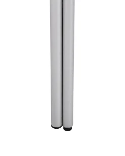 Tavolino consolle LOVELL Vetro temperato Argento