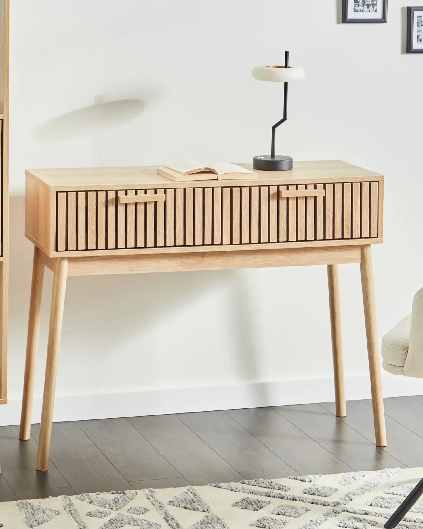 Tavolino consolle LYNWOOD Marrone chiaro