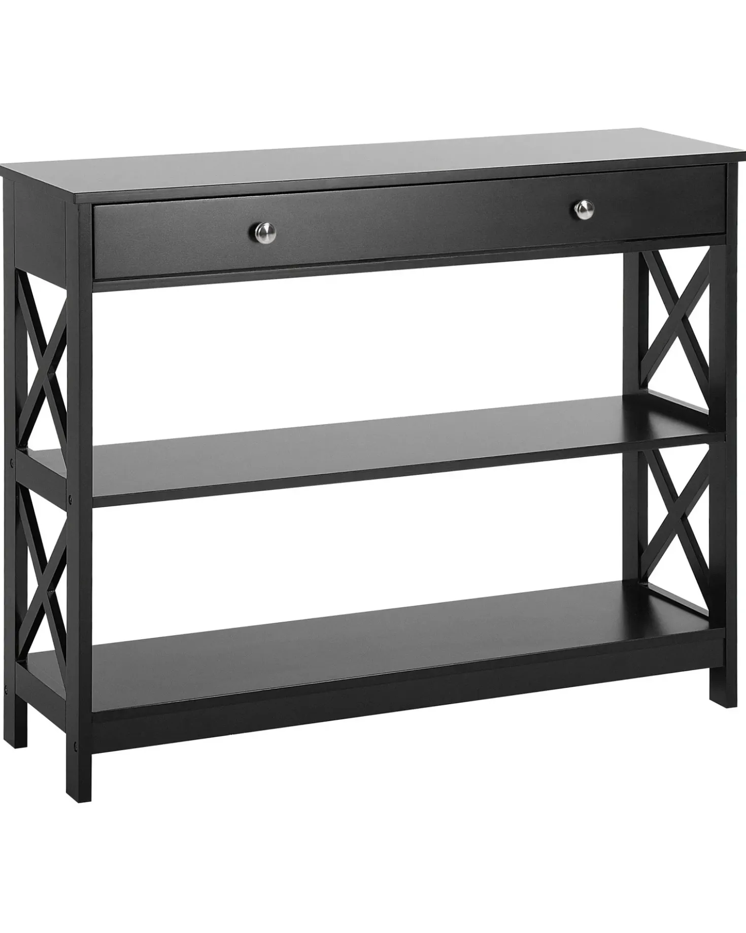 Tavolino consolle MONTGOMERY Nero
