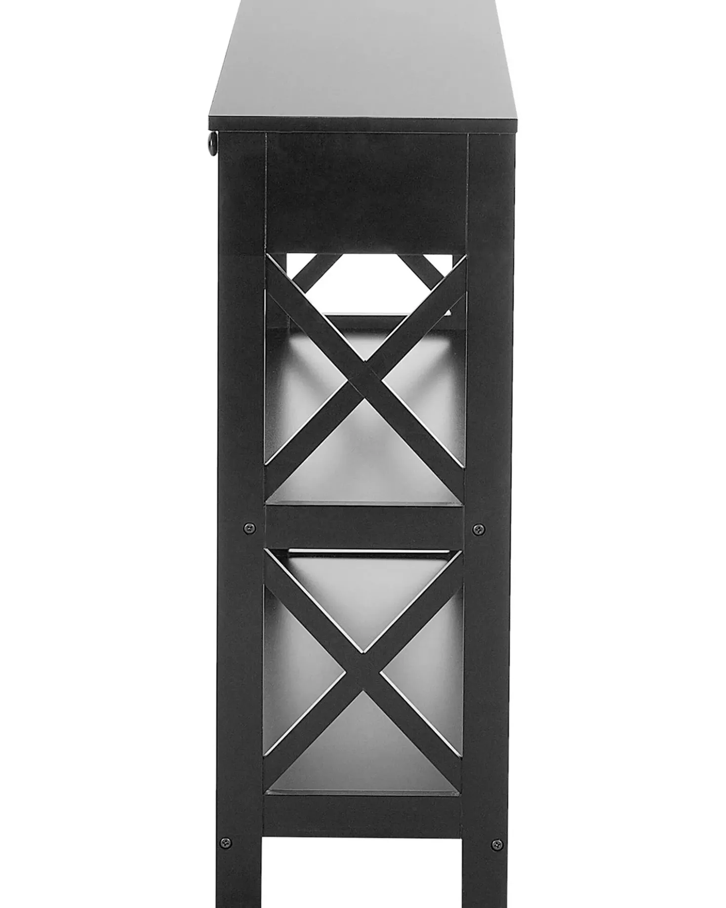 Tavolino consolle MONTGOMERY Nero