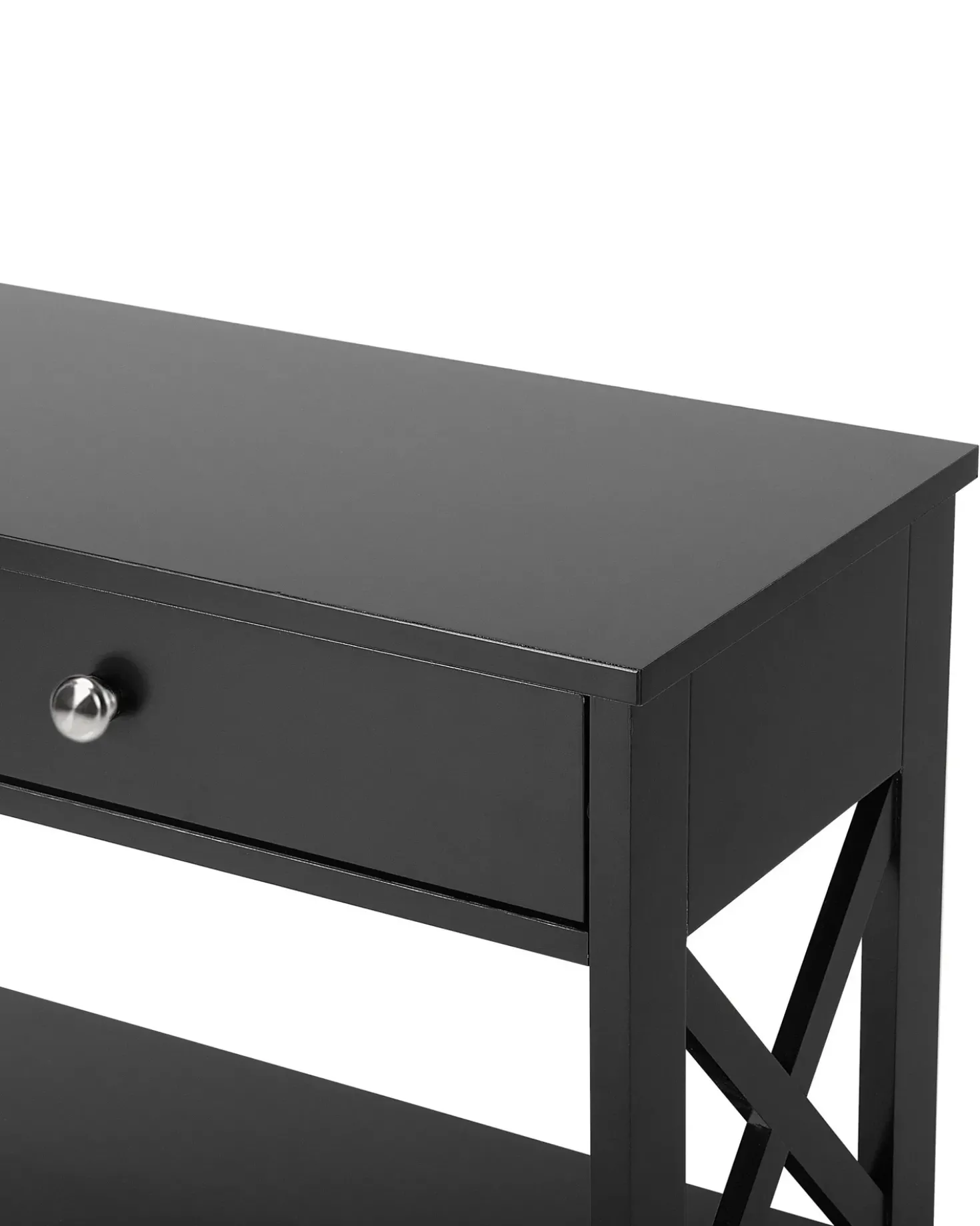Tavolino consolle MONTGOMERY Nero