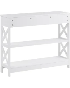 Tavolino consolle MONTGOMERY Bianco