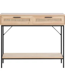Tavolino consolle PASCO Marrone chiaro