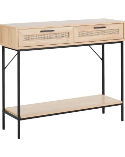 Tavolino consolle PASCO Marrone chiaro