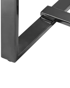 Tavolino consolle PLANO Vetro temperato Marmo bianco