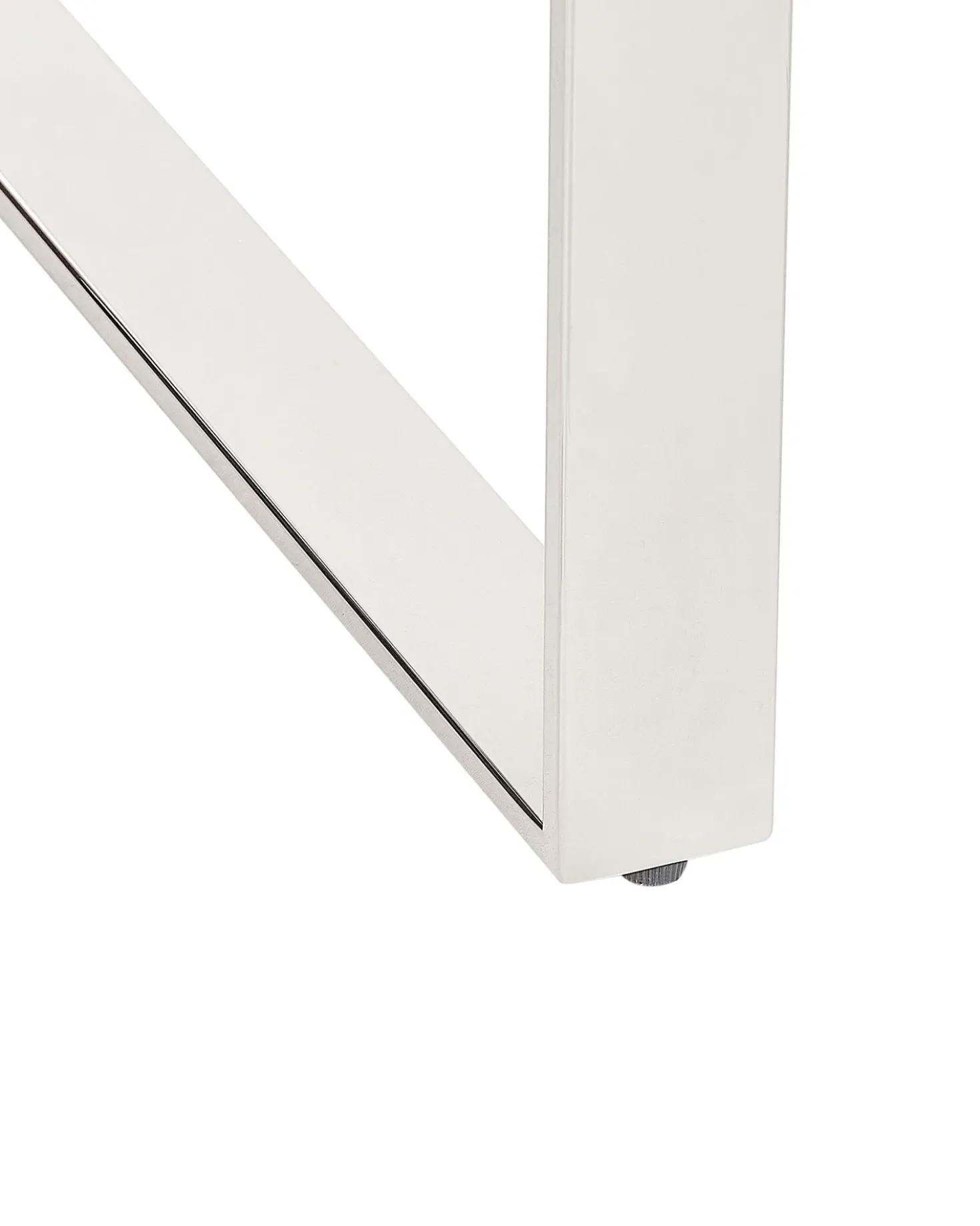 Tavolino consolle TILON Vetro temperato Argento