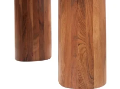 Tavolino da caffè COLINA Legno d'acacia Marrone