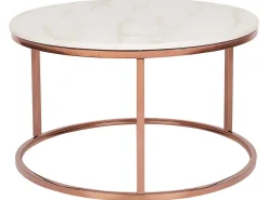 Tavolino da caffè CORAL Oro rosa