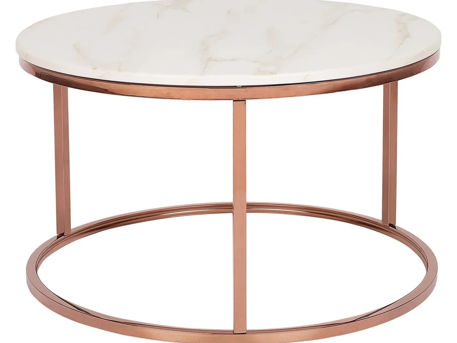 Tavolino da caffè CORAL Oro rosa