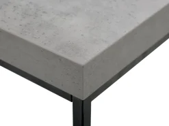 Tavolino da caffè DELANO Grigio effetto cemento
