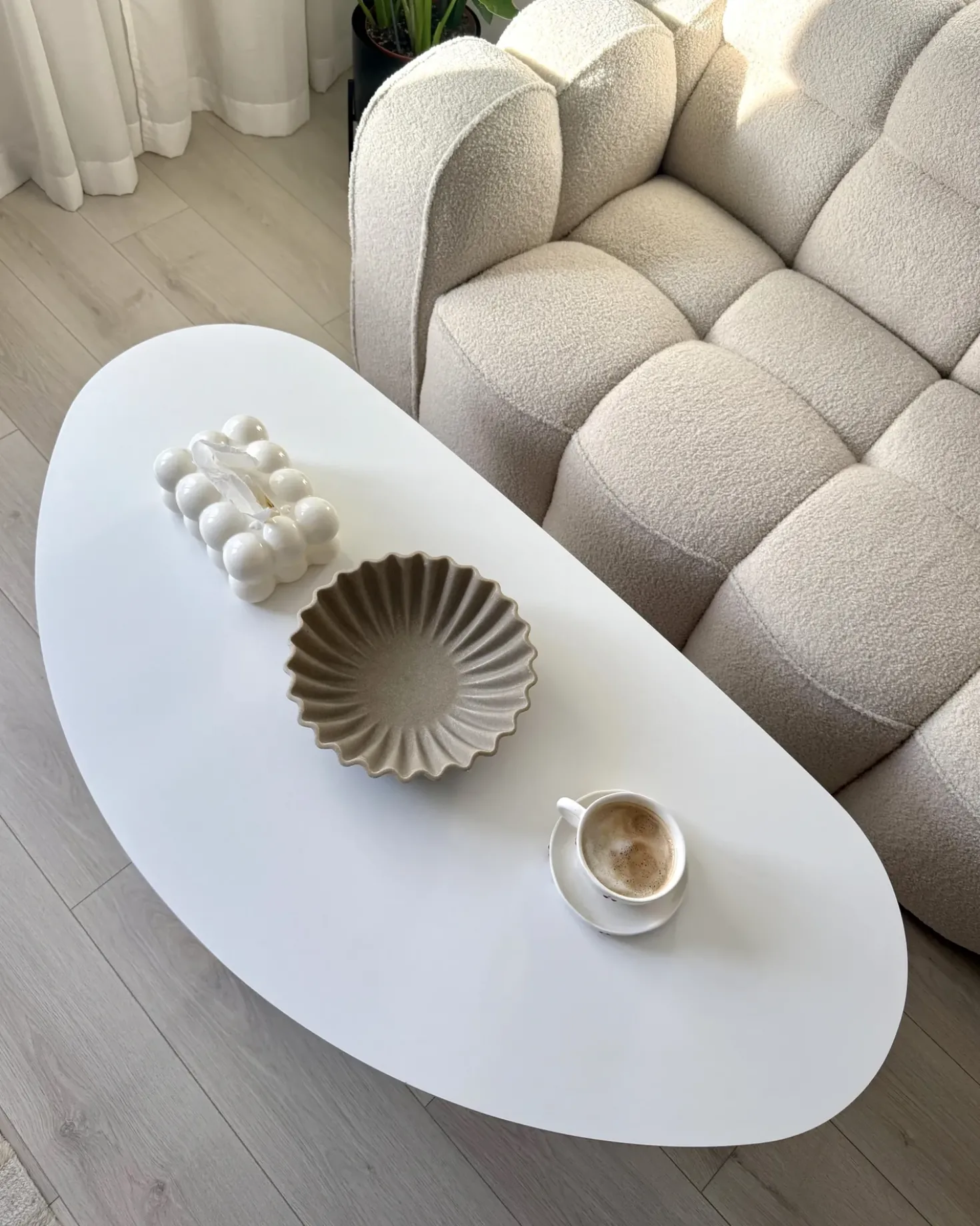 Tavolino da caffè FLY Bianco