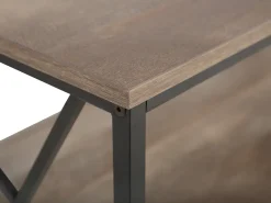 Tavolino da caffè FORRES Marrone/Nero