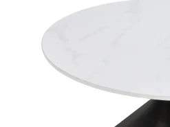 Tavolino da caffè HAIWEE Ceramica Nero/Bianco