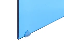 Tavolino da caffè KENDALL Vetro temperato Blu