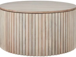 Tavolino da caffè KIRKWOOD Legno di mango Marrone chiaro con contenitore