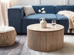 Tavolino da caffè KIRKWOOD Legno di mango Marrone chiaro con contenitore