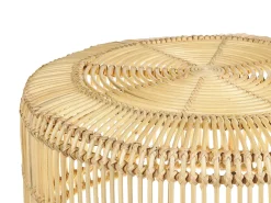 Tavolino da caffè LIMNI Rattan Marrone chiaro