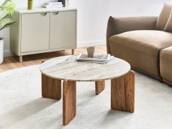 Tavolino da caffè LUNO Marmo Beige