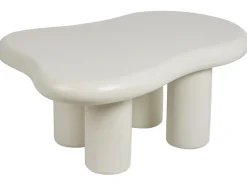 Tavolino da caffè ONDLE Bianco sporco