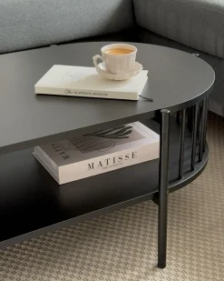 Tavolino da caffè OREANA Nero