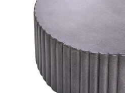 Tavolino da caffè POZZA 117 cm 117 cm Nero
