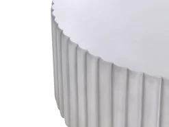 Tavolino da caffè POZZA 117 cm 117 cm Grigio