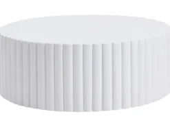 Tavolino da caffè POZZA 117 cm 117 cm Bianco
