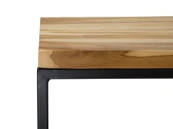 Tavolino da caffè PROVO Legno di teak Marrone