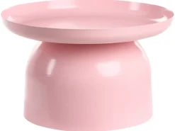 Tavolino da caffè TORRENS Metallo Rosa pastello