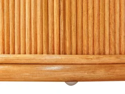 Tavolino da giardino AIROLE 150 cm 70 cm Rattan Marrone