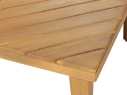 Tavolino da giardino BARATTI 70 cm 70 cm Legno d'acacia Marrone