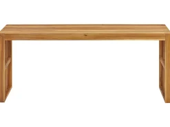 Tavolino da giardino BELLANO 150 cm 35 cm Legno d'acacia Marrone
