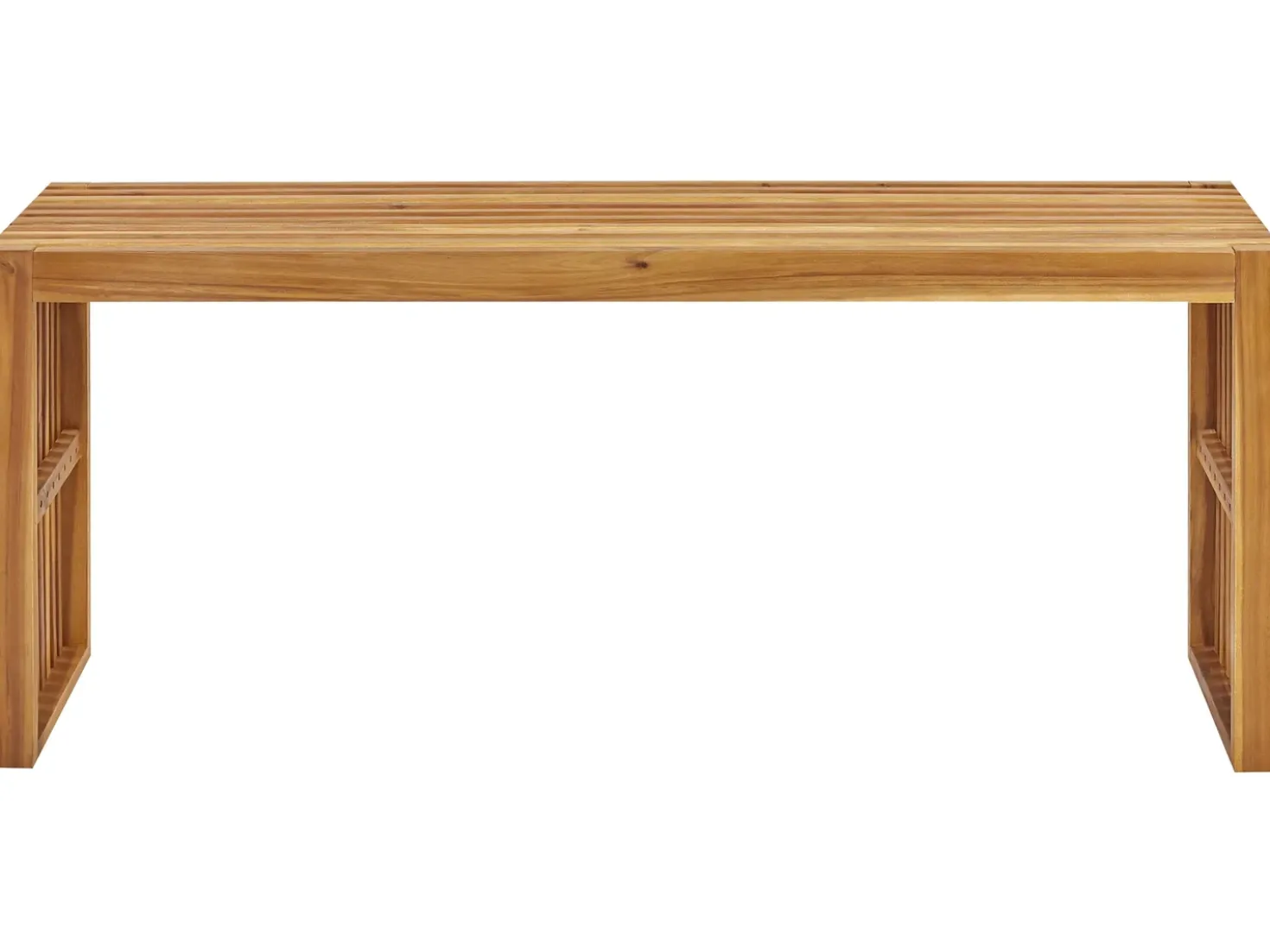 Tavolino da giardino BELLANO 150 cm 35 cm Legno d'acacia Marrone