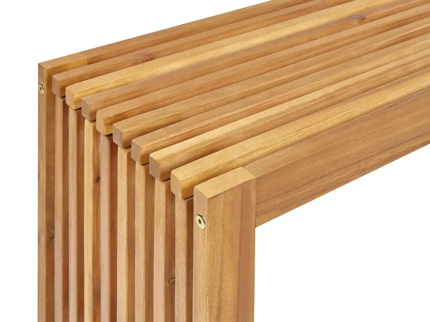 Tavolino da giardino BELLANO 150 cm 35 cm Legno d'acacia Marrone