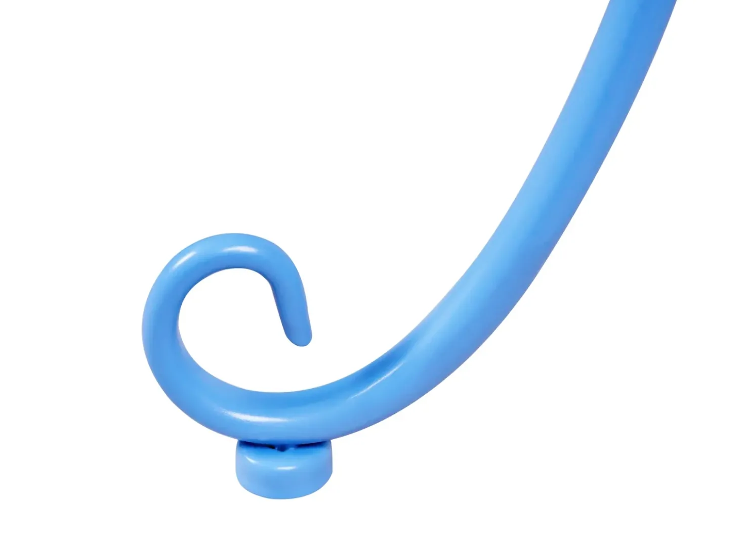 Tavolino da giardino CAVINIA 40 cm 40 cm Metallo Azzurro