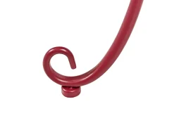 Tavolino da giardino CAVINIA 40 cm 40 cm Metallo Bordeaux
