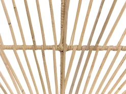 Tavolino da giardino CESENATICO 67 cm 67 cm Rattan Naturale