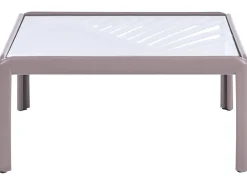 Tavolino da giardino FERRETTI 69 cm 69 cm Tortora