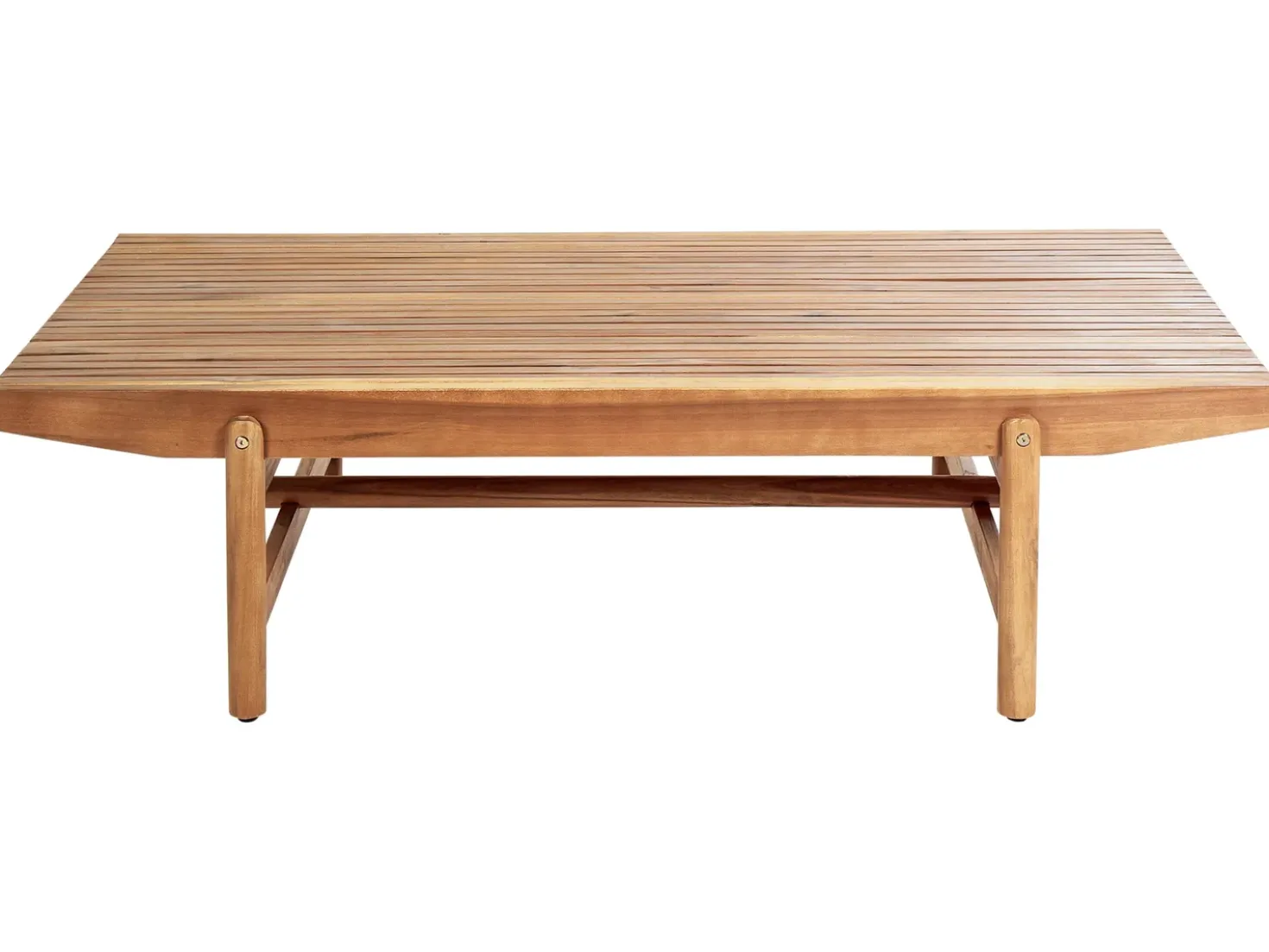 Tavolino da giardino GIAVENO 145 cm 79 cm Legno d'acacia Marrone