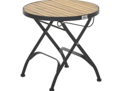 Tavolino da giardino LASCARI 45 cm 45 cm Legno d'acacia Marrone chiaro