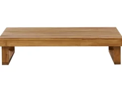 Tavolino da giardino MARETTIMO 60 cm 110 cm Legno di acacia certificato Marrone